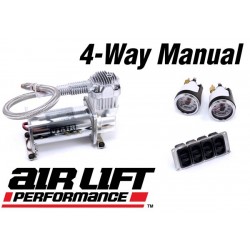Air Lift Performance 4-Way Manual Management Package