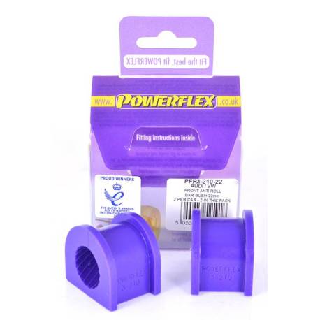 Audi A4 / S4 / RS4 (B7) 2005 - 2008 Powerflex Rear Anti Roll Bar Bush 22mm - 22mm PFR3-210-22
