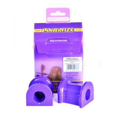 Volkswagen T5 Transporter (2003 -) Powerflex Front Anti Roll Bar Bush 22mm - 22mm