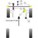 Volvo S60 (2001-2010)/ V70-Mk2/ S80-Mk1 (2000-2007) Powerflex Front Lower Wishbone Front Bush PFF88-601