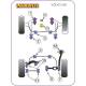 Volvo V50 (2004 onwards) Powerflex Rear Upper Control Arm Camber Adjustable Bush