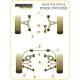 Alfa Romeo GTV & Spider 2.0 & V6/ 916 (1995-2005) Powerflex Front Lower Wishbone Rear Bush PFF1-802BLK