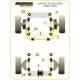 Audi 80/ 90 Quattro inc Avant (1983-1992) S2 Coupe B3 (1991-1996) Powerflex Rear Differential Mount PFR3-107BLK