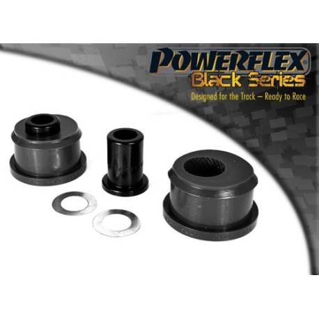 BMW E36 3 Series Compact Powerflex Front Lower Wishbone Rear Bush Caster Offset PFF5-303BLK