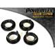 BMW E46 3 SERIES (1999 - 2006) Powerflex Rear Subframe Rear Bush Insert PFR5-4613BLK