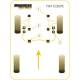 Fiat Coupe (1993-2000)/ Brava/ Bravo/ Marea (1995-2001) Powerflex Front Lower Wishbone Rear Bush PFF1-802BLK