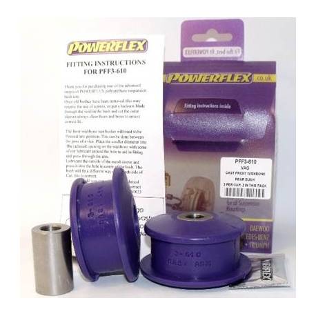 Audi S3 Mk1 Typ 8L 4WD (1999-2003) Powerflex Front Wishbone Rear Bush