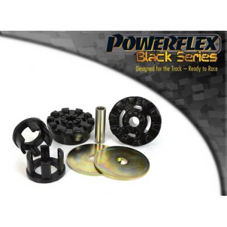 Ford Fiesta Mk6 inc ST & Fusion (2002-2008) Powerflex Lower Engine Mount Large Bush 30mm Bracket PFF19-2001BLK