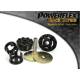 Ford Fiesta Mk6 inc ST & Fusion (2002-2008) Powerflex Lower Engine Mount Large Bush 25mm Bracket PFF19-2003BLK