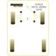 Lancia Delta (1993-2000)/ Dedra (1994-2000) Powerflex Front Lower Wishbone Front Bush PFF1-801BLK