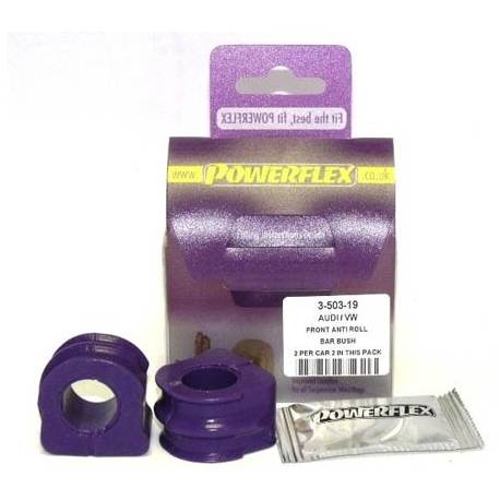Audi TT Mk1 Typ 8N 4WD (1999-2006) Powerflex Front Anti Roll Bar Mounting 19mm - 19mm PFF3-503-19