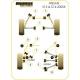 Nissan 200SX - S13/ S14/ S14A & S15 Powerflex Front Lower Radius Arm To Chassis PFF46-218BLK