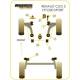 Renault Clio III (inc Sport 197 & 200) Powerflex Front Arm Front Bush Camber Adjustable PFF60-801GBLK