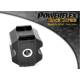 Saab 9-5 (1998-2010) YS3E Powerflex Engine Torque Rod To Engine Bush, Manual Petrol PFF66-221BLK