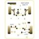 Seat Leon Mk2 1P (2005-) Powerflex Front Wishbone Front Bush Camber Adjustable PFF85-501GBLK