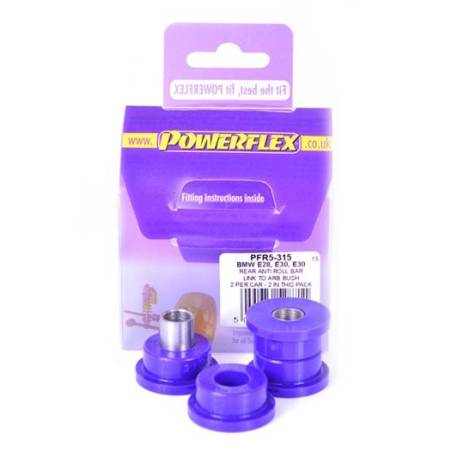 BMW E36 3 Series (1990 - 1998) Powerflex Rear Anti Roll Bar Link To Arm Bush