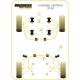 Vauxhall / Opel Vectra (1997 - 2002)/ Vectra B (1997 - 2002) Powerflex Front Lower Wishbone Rear Bush PFF80-502BLK