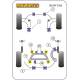 BMW E46 3 SERIES (1999 - 2006) Powerflex Front Wishbone Rear Bush, Caster Offset - 60mm PFF5-5601G-60