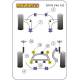 BMW E46 3 SERIES (1999 - 2006) Powerflex Front Wishbone Rear Bush, Aluminium Outer - 60mm PFF5-5601M3