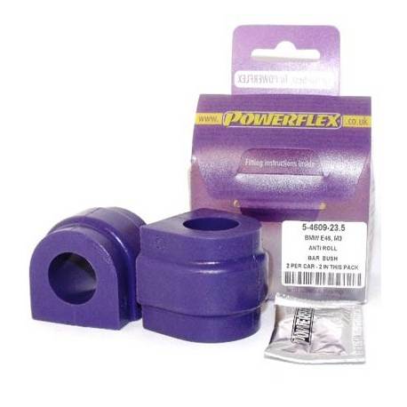 BMW E53 X5 (1999-2006) Powerflex Rear Anti Roll Bar Mounting Bush  23.5mm - 23.5mm