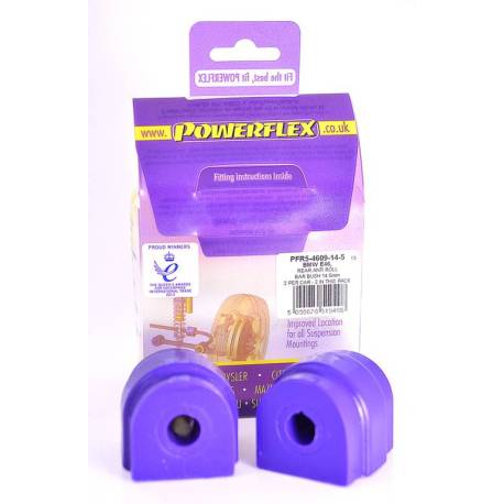 BMW E60/ E61 5 Series (2003-2010) Powerflex Rear Anti Roll Bar Mount 13.5mm - 13.5mm PFR5-4609-13.5