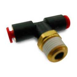 Branch Tee- Male 1/8" NPT x 1/8" Tube