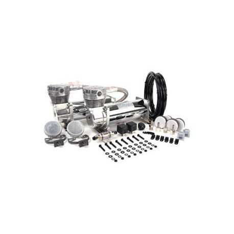 Viair 480C Dual Pack Chrome Compressor - 200 PSI