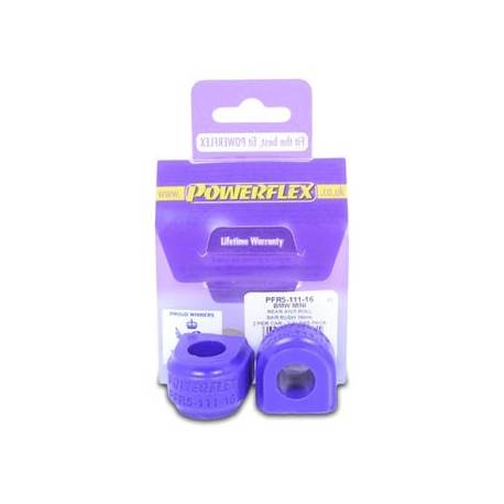 BMW Mini Generation 1 (R50/52/53) (2000-2006) Powerflex Rear Anti Roll Bar Bush 16mm - 16mm PFR5-111-16