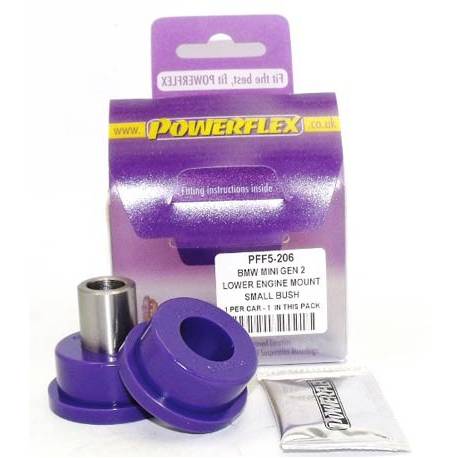 BMW Mini Generation 2 (R55/56/57) (2006-2013) Powerflex Lower Engine Mount Small Bush