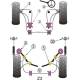 BMW Z3 (1994 - 2002) Powerflex Rear Shock Top Mount Bracket and Bush 10mm - 10mm PFR5-5630-10