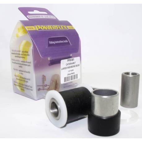 Caterham 7 (DeDion With Watts Linkage)  Powerflex Large Lower Wishbone Bush 1/2" Bore - 1/2 bore" PF8-901