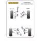 Caterham 7 CSR (Independant Rear Suspension) Powerflex Large Upper Wishbone Rear Bush - 3/8 bore" PF8-904