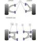 Ferrari 355 (1994-1999) Powerflex Rear Lower Wishbone Outer Bush PFR17-209