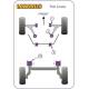 Fiat Linea (2006-on) Powerflex Front Arm Rear Bush
