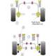 Ford Escort RS Turbo Series 2 Powerflex Rear Wishbone To Hub Bushes PFR19-219