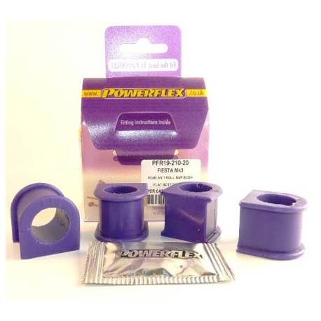 Ford Fiesta Mk3 (1989-1996) inc RS Turbo/ XR2i and RS1800 16V Powerflex Rear Anti Roll Bar Mounting Bush 20mm PFR19-210-20