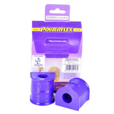 Ford Focus Mk2 inc ST and RS (2005-2010) & Estate Powerflex Rear Anti Roll Bar To Chassis Bush 21mm - 21mm PFR19-1204-21