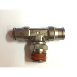 Branch Tee- Male 3/8" NPT x 3/8" Tube