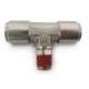 Branch Tee- Male 1/4" NPT x 3/8" Tube