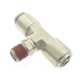 Branch Tee- Male 1/4" NPT x 1/2" Tube