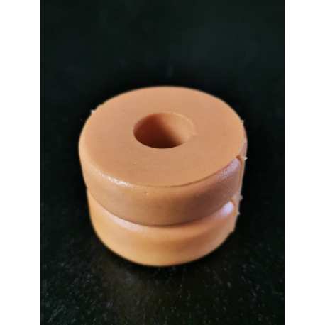 Shock mounted bump stop - 12.5mm ID x 35mm OD x 25mm L