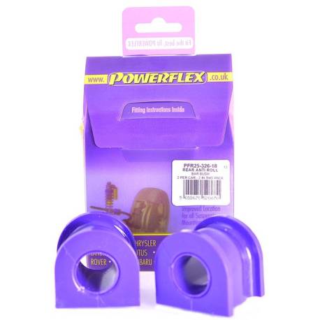 Honda Civic Mk7 inc. Type-R (2001-2005) Powerflex Rear Anti Roll Bar Bush 18mm PFR25-326-18