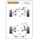 Jaguar (Daimler) XJ - X351 (2010-) Powerflex Rear Lower Arm Outer Bush PFR27-611