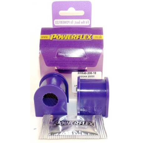 Nissan 200SX - S13/ S14/ S14A & S15 Powerflex Rear Anti Roll Bar Bush 18mm - 18mm PFR46-206-18