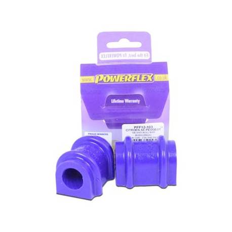 Peugeot 106 & 106 GTi/Rallye Powerflex Anti Roll Bar Bush 20mm - 20mm PFF12-103