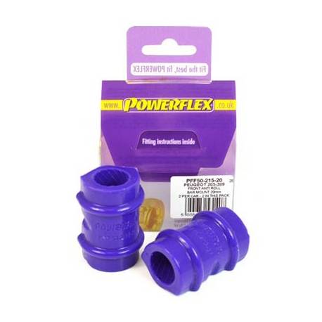 Peugeot 205 Gti & 309 Gti Powerflex Anti Roll Bar Bush 20mm - 20mm PFF50-215-20