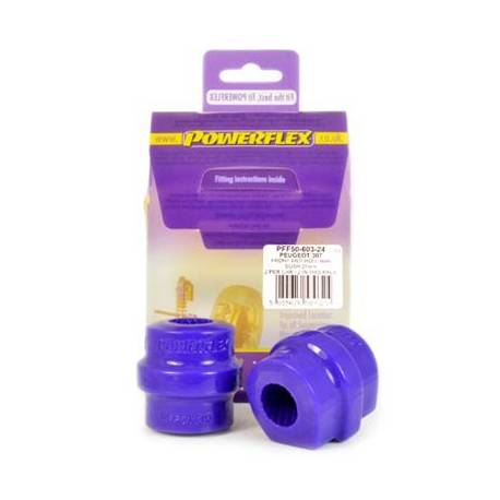 Peugeot 307 (2001-2011) Powerflex Front Anti Roll Bar Bush 24mm - 24mm PFF50-603-24