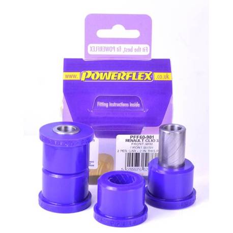 Renault Clio III (inc Sport 197 & 200) Powerflex Front Arm Front Bush