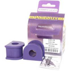 Audi 80/ 90 Quattro inc Avant (1992-1996)/ S2 inc Avant, RS2 B4 Powerflex Rear Anti Roll Bar Mount 16mm - 16mm PFR3-511-16