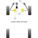 Rover Mini Powerflex Rear Sub Frame Mounting Kit (upto 1976) PFR63-110